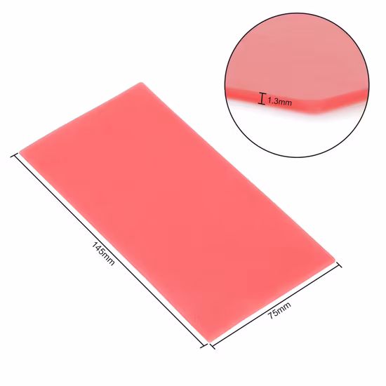 Dental Orthodontic Base Plate Red Utility Wax Sheets